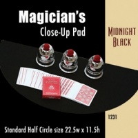 Standard Half Circle Close-up Pad (Midnight Black) 22.5'' x 11.5''